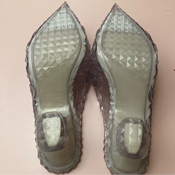 Melissa Court Shoe Y Project Clear Heels Size 7 - Picture 12 of 16